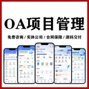OA办公系统｜项目管理系统｜企业软件定制｜合同审批｜客户管理系统开发